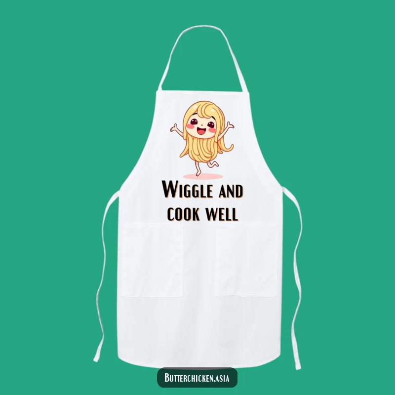 Funny Noodle Dance Apron: Cook with a Jig, A Kitchen Funny Gift!