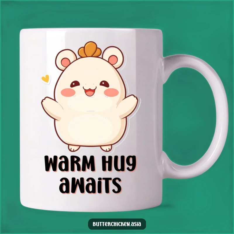 Funny Bao Bun Mug: A Warm Hugging Character Gift for Comfort Lovers