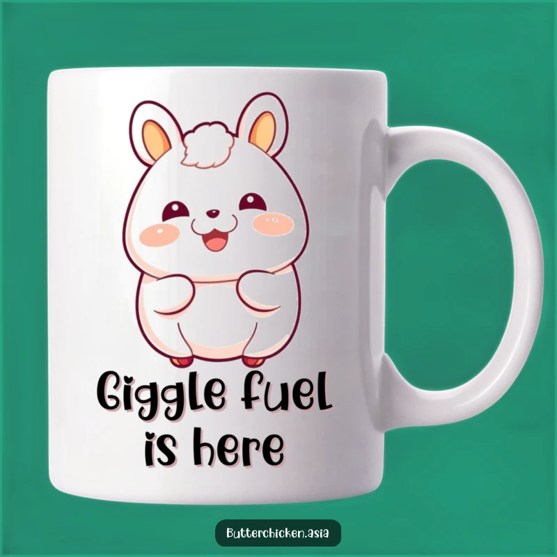 Funny Giggling Bao Bun Mug: Cheerful Sips, Perfect Morning Funny Gift!