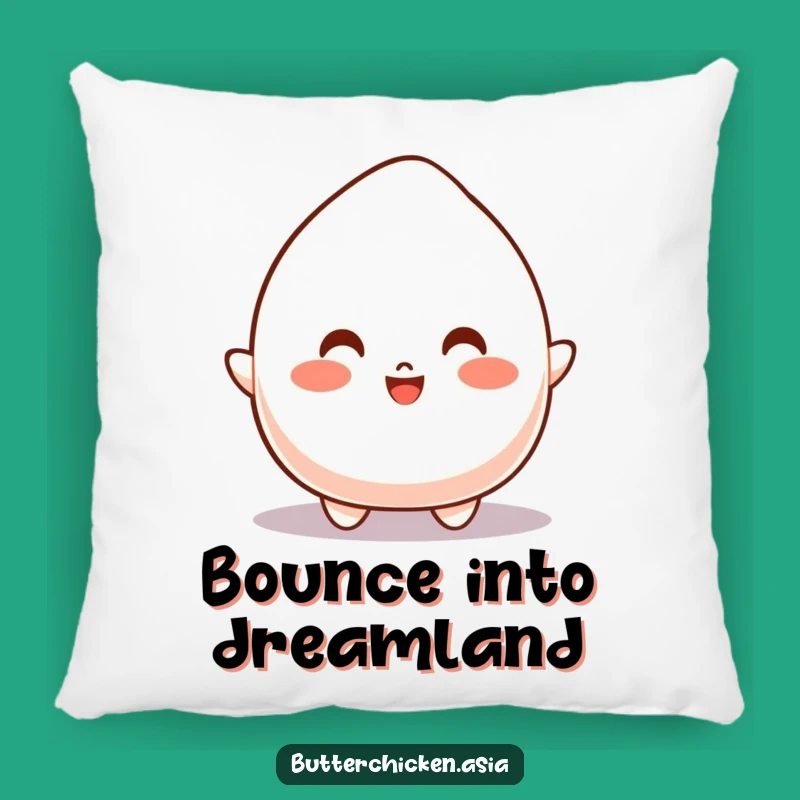 Funny Bouncy Mochi Pillow: Cuddle with Joy, A Soft & Playful Funny Gift!