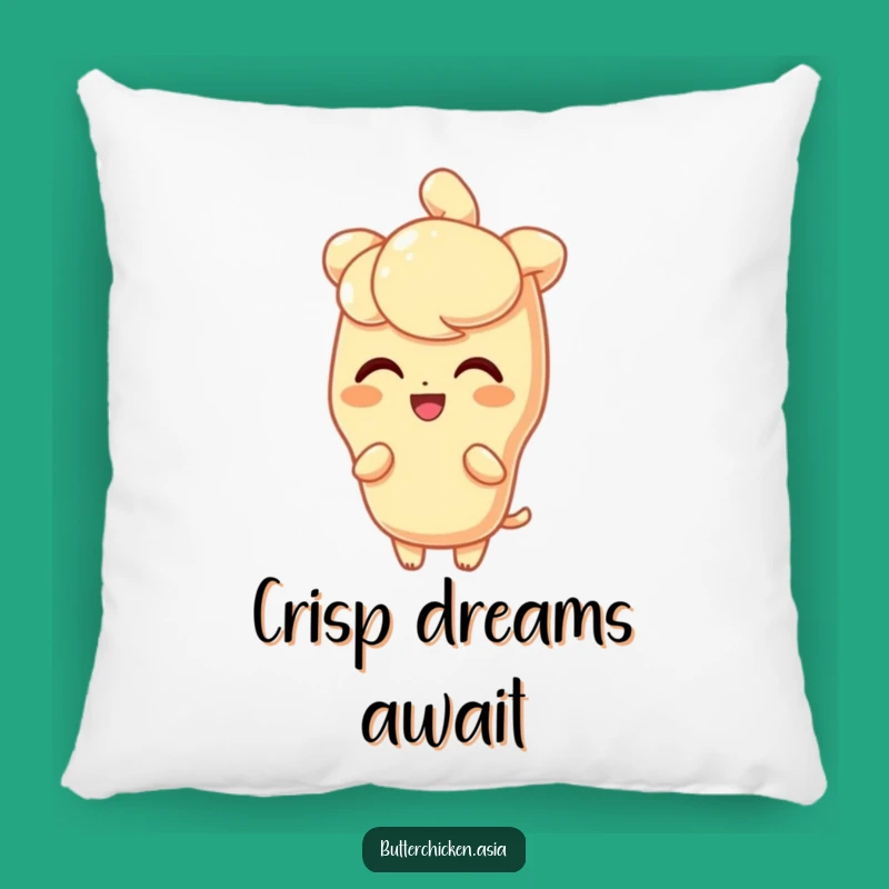 Funny Delighted Tempura Pillow: Cuddle Crispness, A Soft & Shining Funny Gift!
