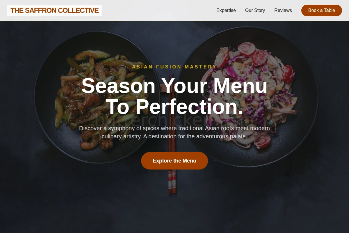 Ginger Asian Fusion Food