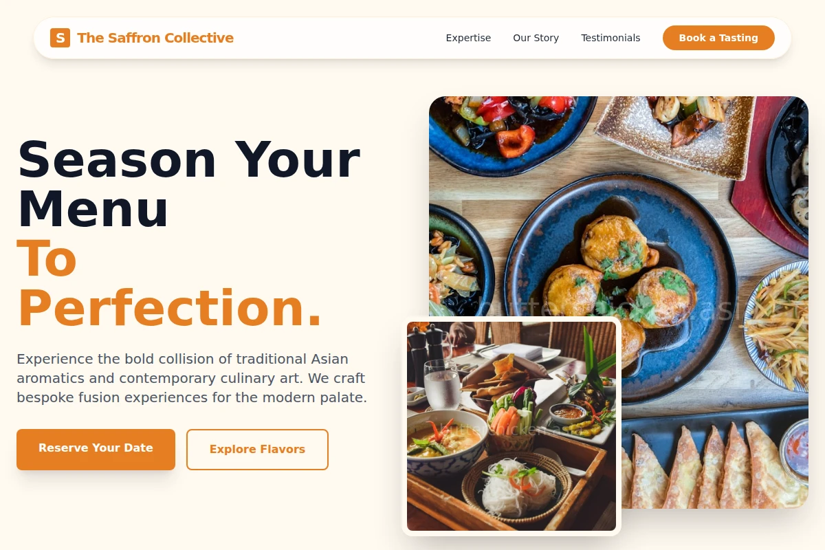 Spicy Asian Fusion Food