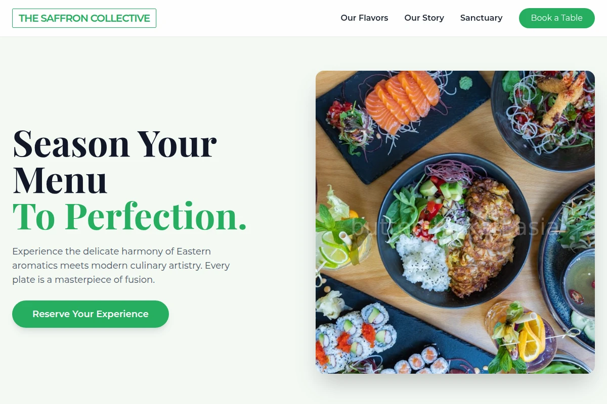 Fusion Asian Fusion Food