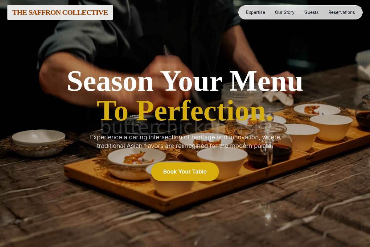 Fusion Asian Fusion Food