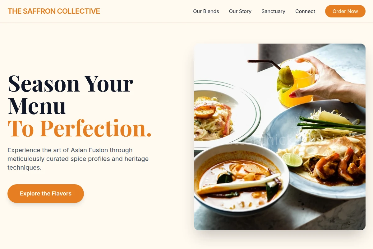 Curry Asian Fusion Food
