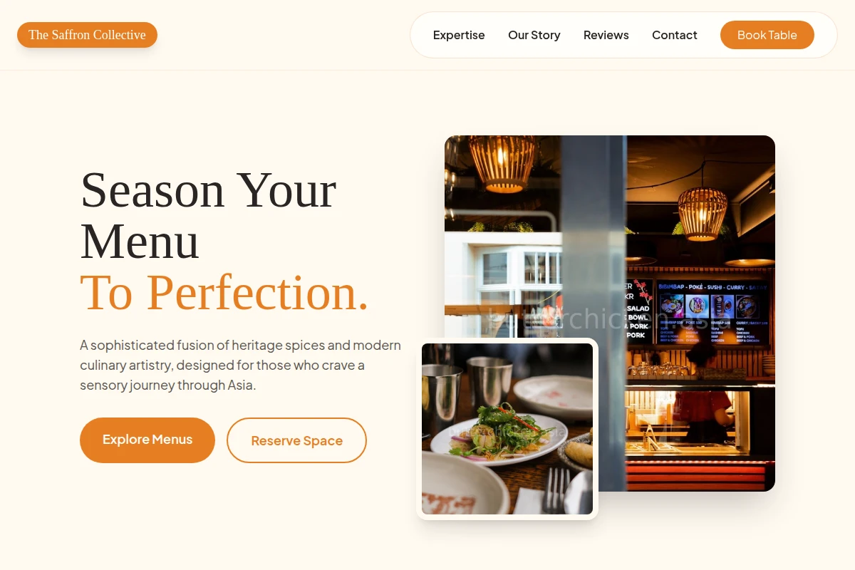 Saffron Asian Fusion Food