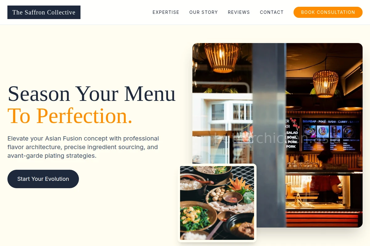 Garnish Asian Fusion Food