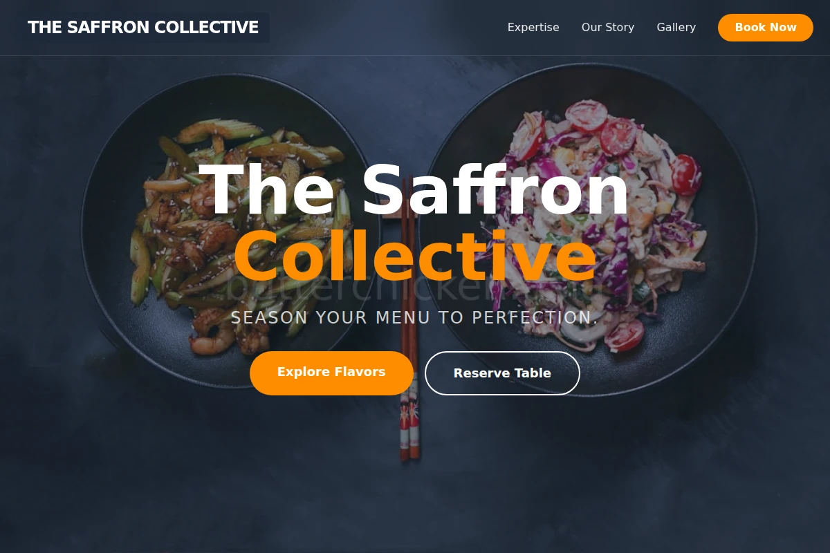 Saute Asian Fusion Food