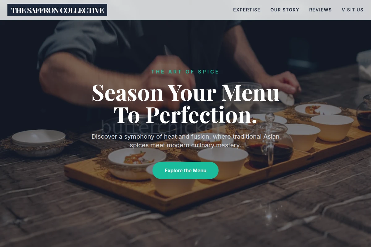 Spicy Asian Fusion Food