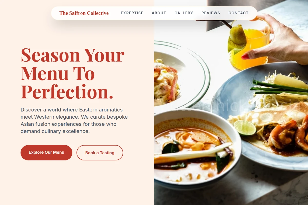 Saffron Asian Fusion Food