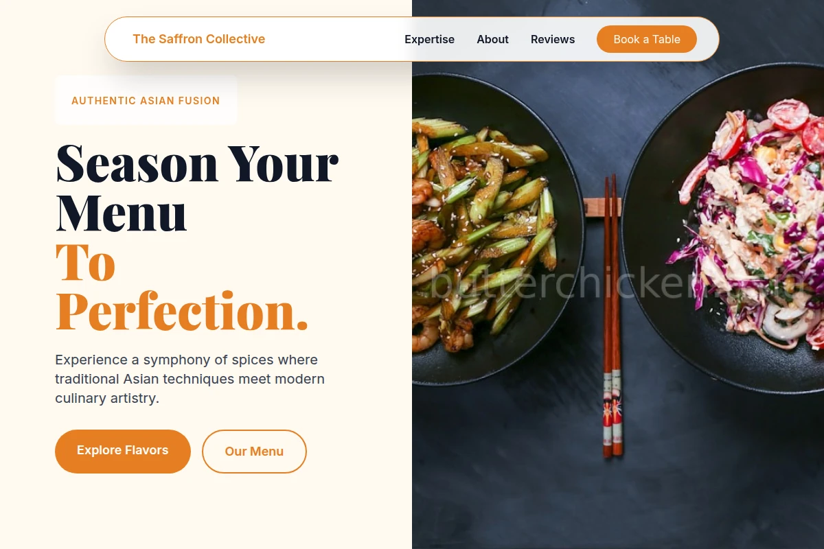 Turmeric Asian Fusion Food
