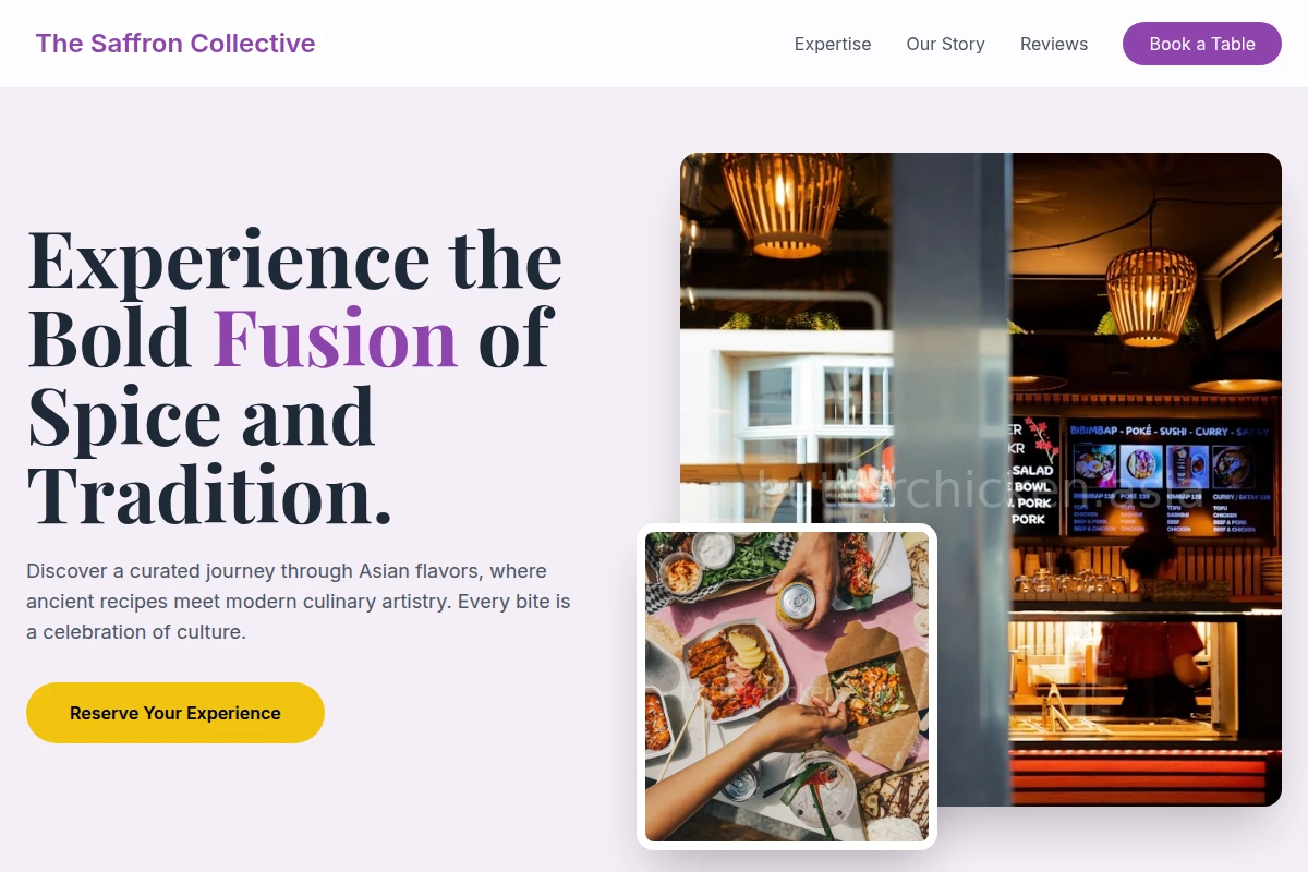 Curry Asian Fusion Food