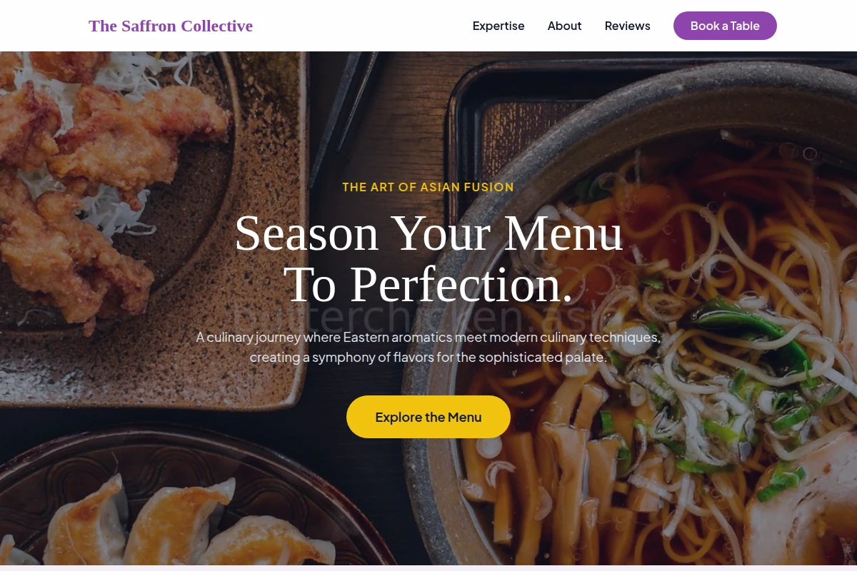 Bistro Asian Fusion Food