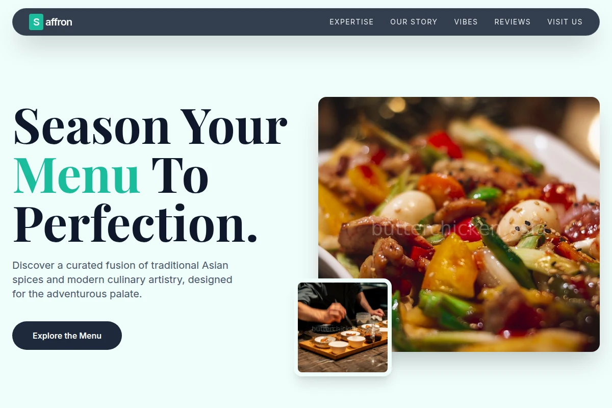 Cuisine Asian Fusion Food
