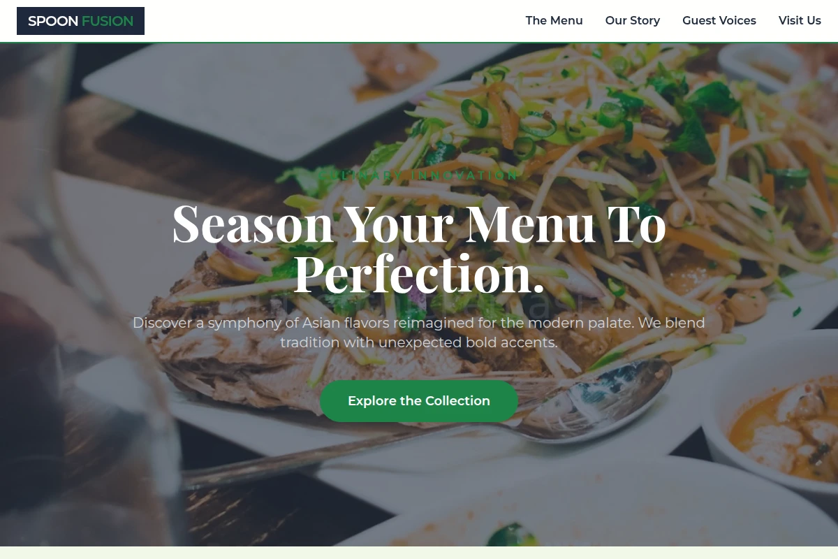 Spoon Asian Fusion Food