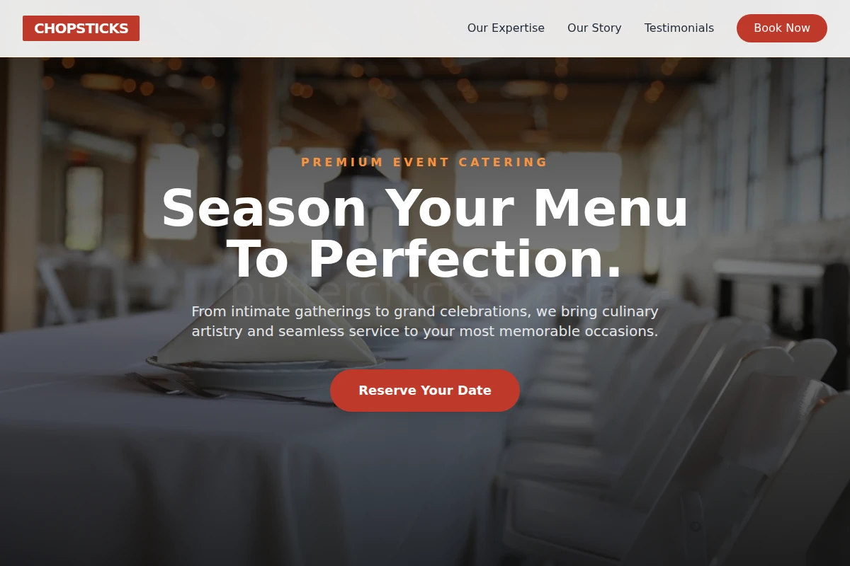 Chopsticks Catering