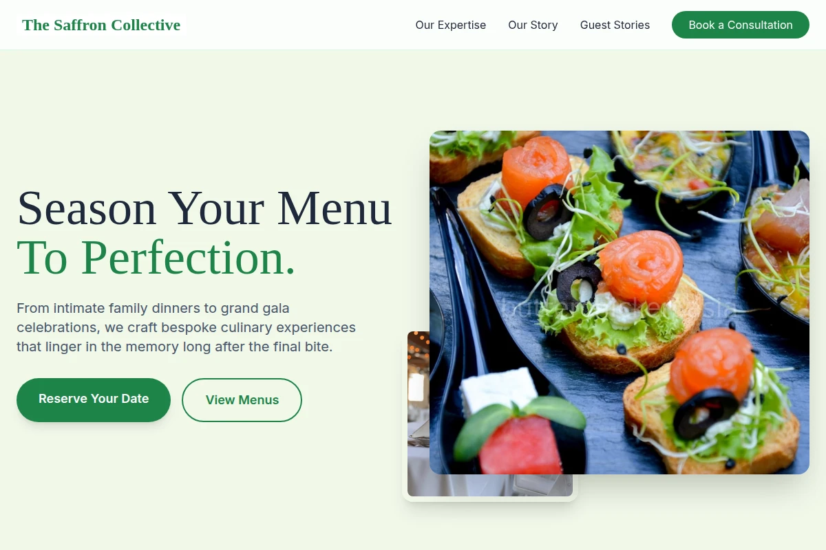 Serving Catering