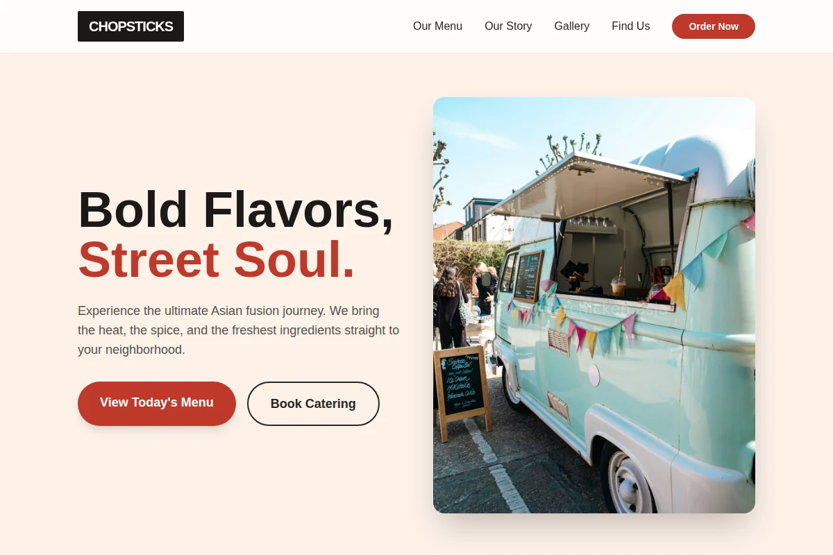 Chopsticks Food Truck