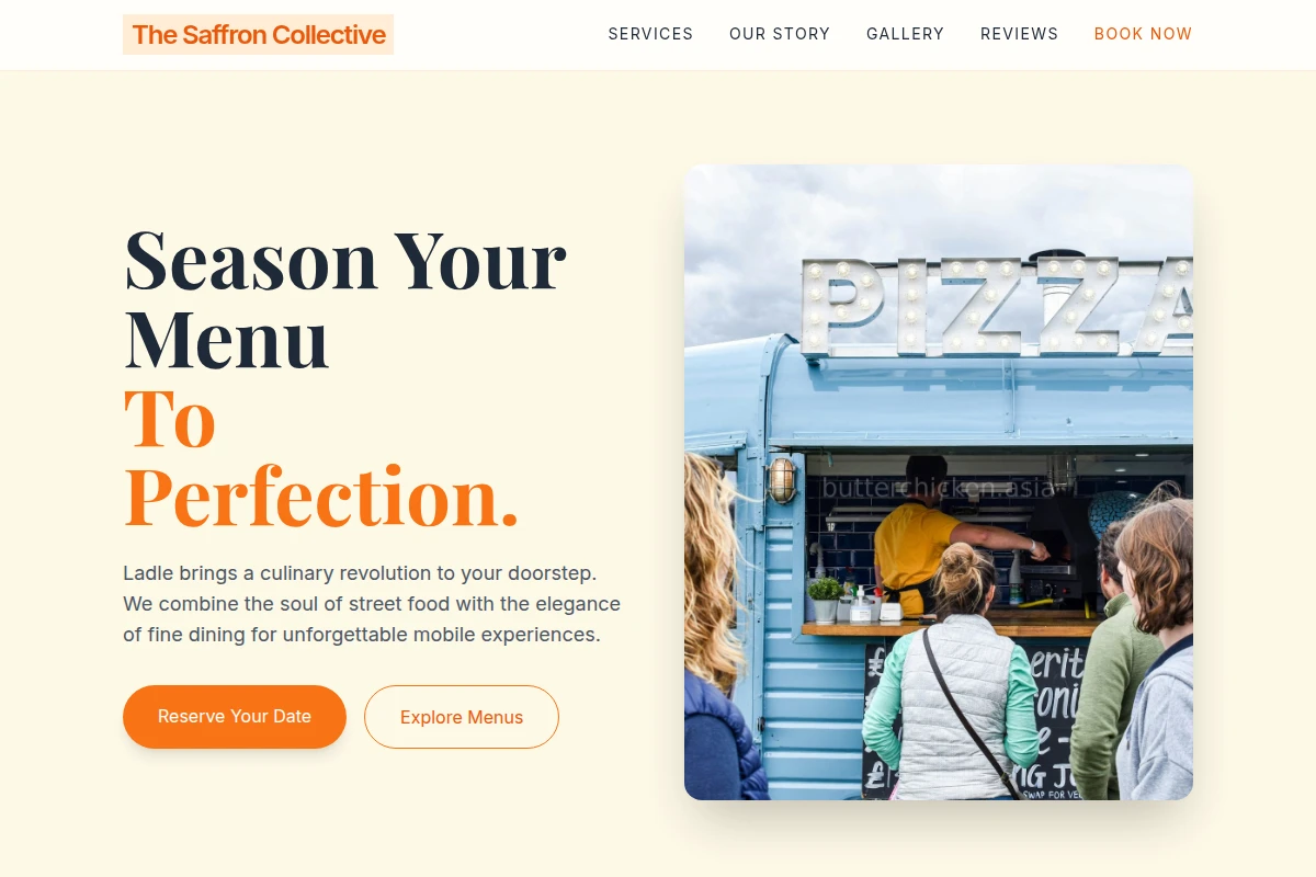 Ladle Food Truck