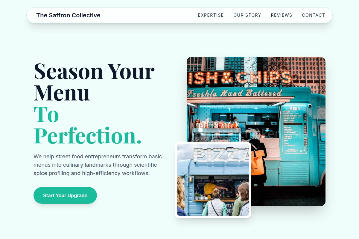 Serving Food Truck