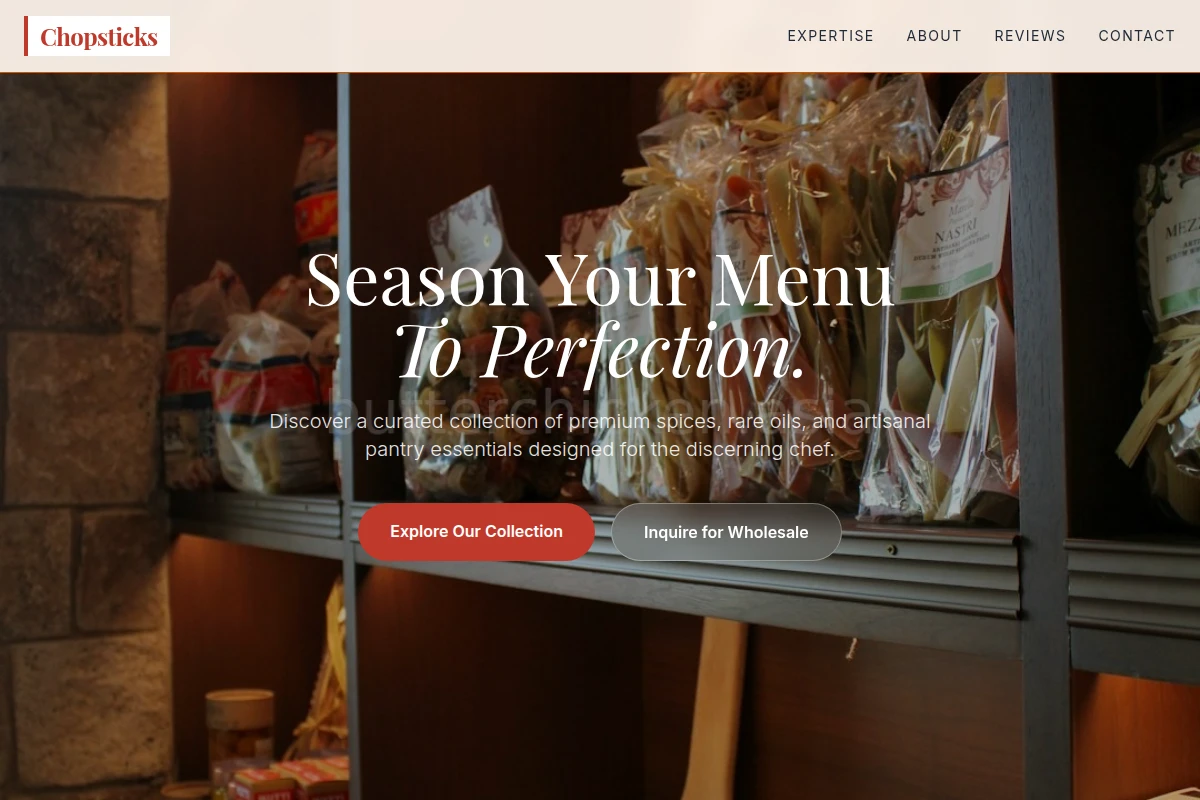 Chopsticks Specialty Food