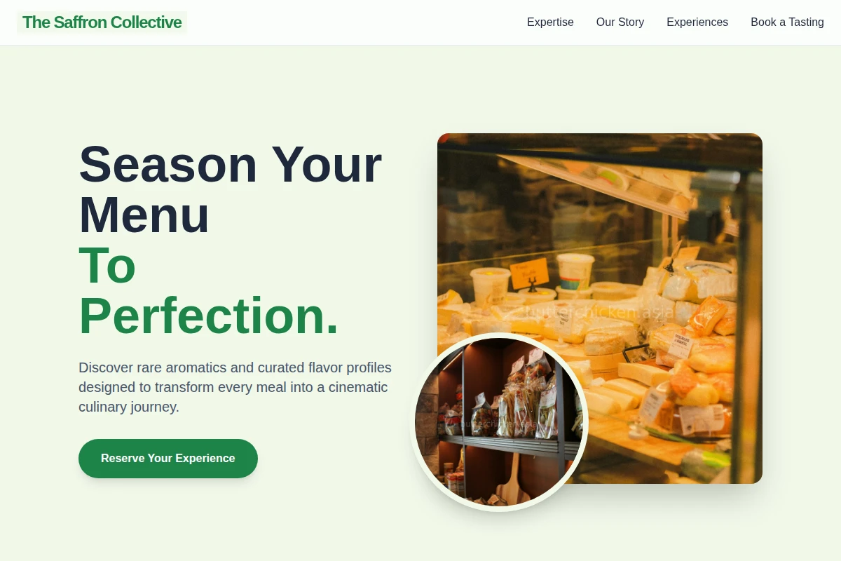 Tasting Specialty Food