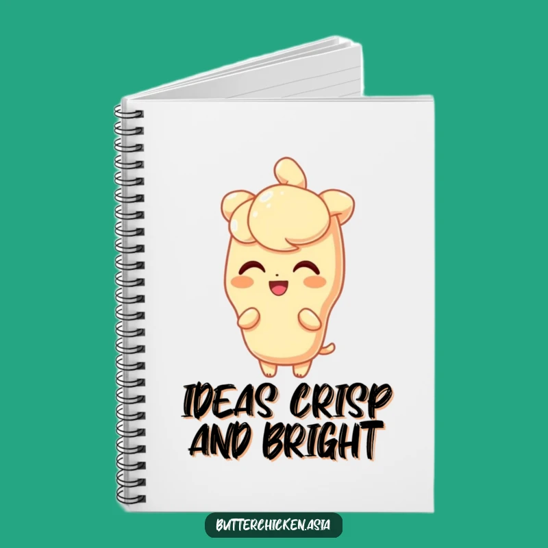Funny Delighted Tempura Notebook: Bright Ideas Inside, A Crisp Funny Gift!