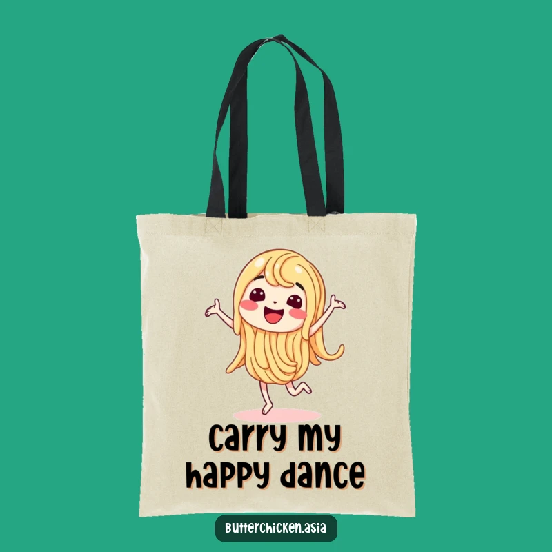 Funny Noodle Dance Tote Bag: Carry Your Smiles, Ideal Everyday Funny Gift!